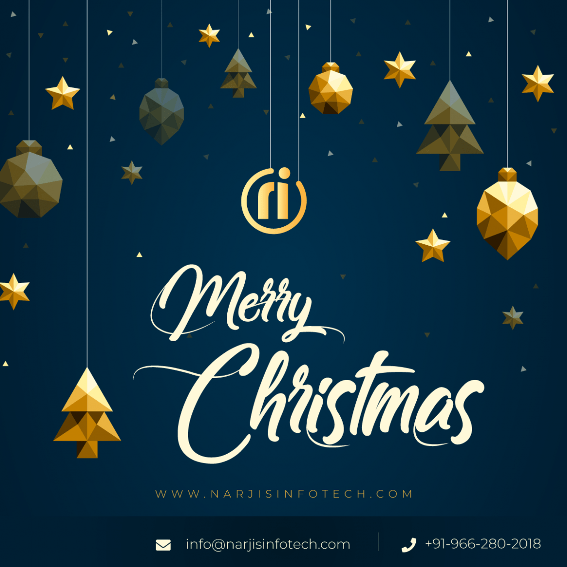 Christmas Greeting Best Design Post Card