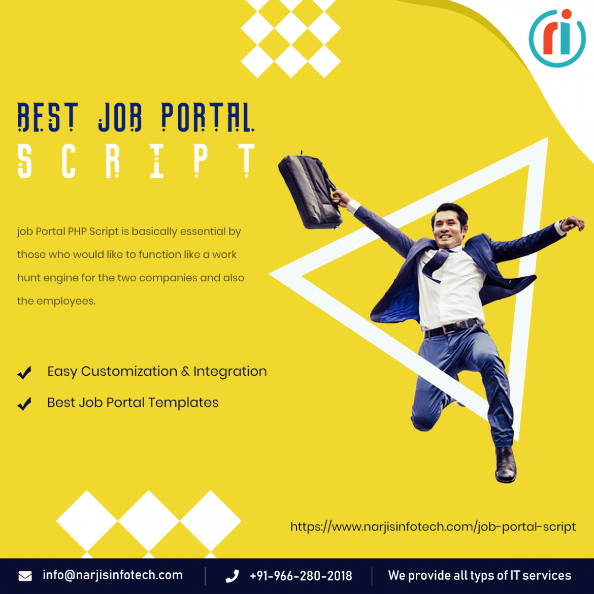 job portal poster