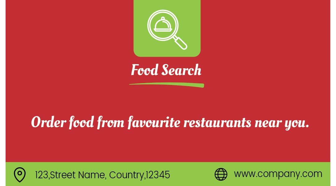 restaurant card