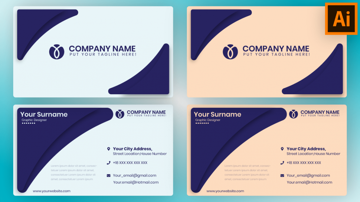visiting card