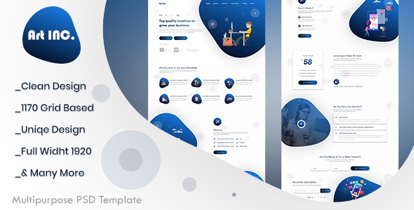 Creative Theme -Template for Multi-Purpose website