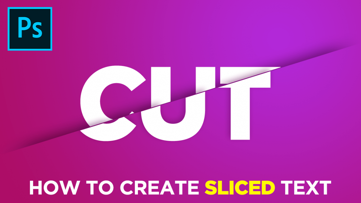 Create Sliced Text in Adobe Photoshop