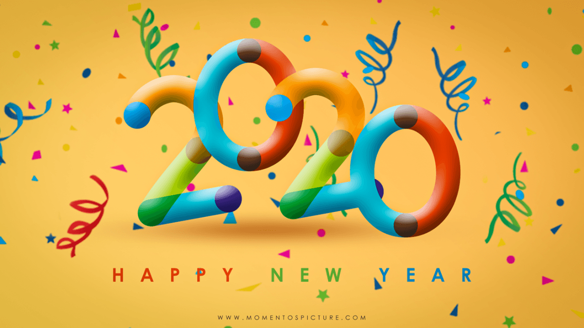Happy New Year 2020 Wallpaper